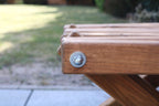 Skandinavischer Gartentisch aus Kiefer