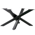 H4H374Cover-2 Tiempo Spider Tischgestell Mittelfuß aus Metall schwarz Default Title