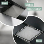Tiempo Spider Tischgestell Mittelfuß aus Metall schwarz