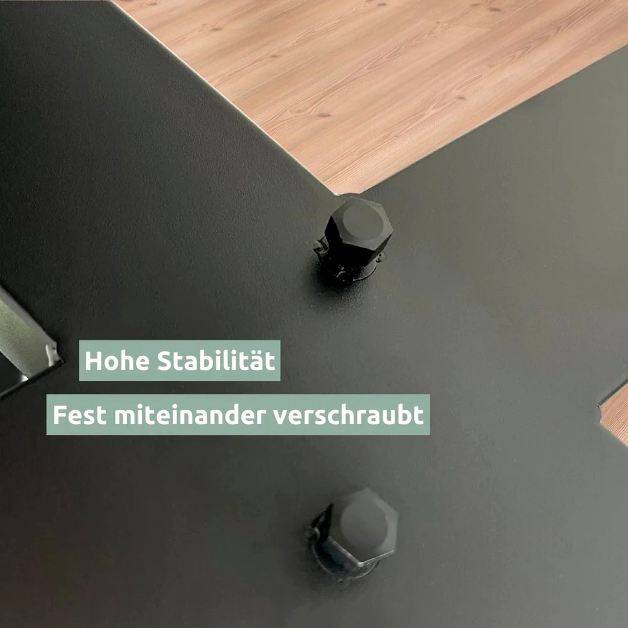 Hora Spider Round Tischgestell Mittelfuß aus Metall schwarz