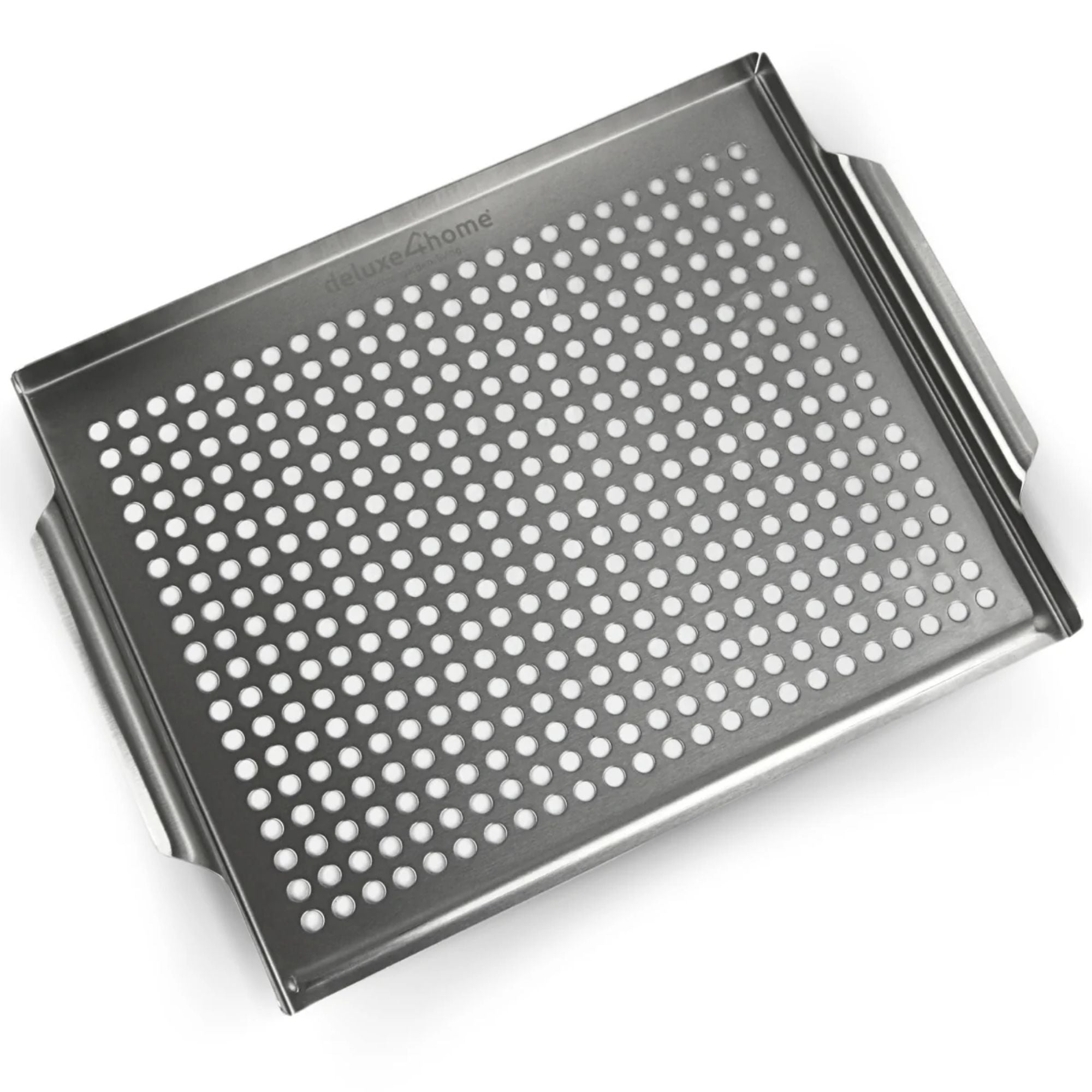 Grillschale Edelstahl 40x30 cm