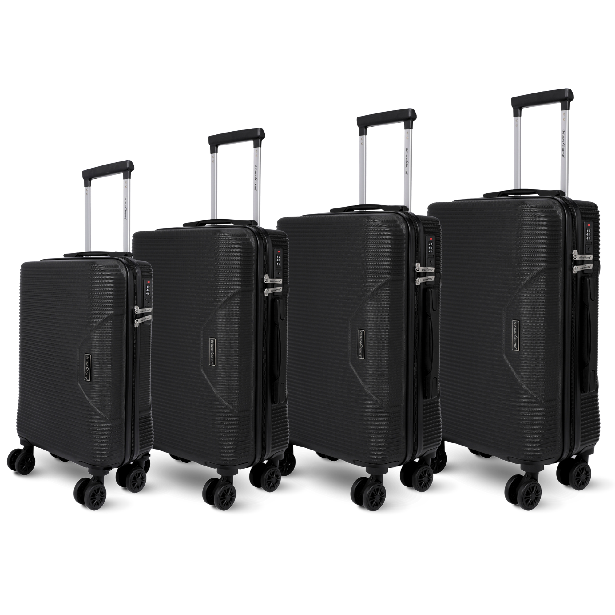 Reisekoffer 4er SetSchwarz
