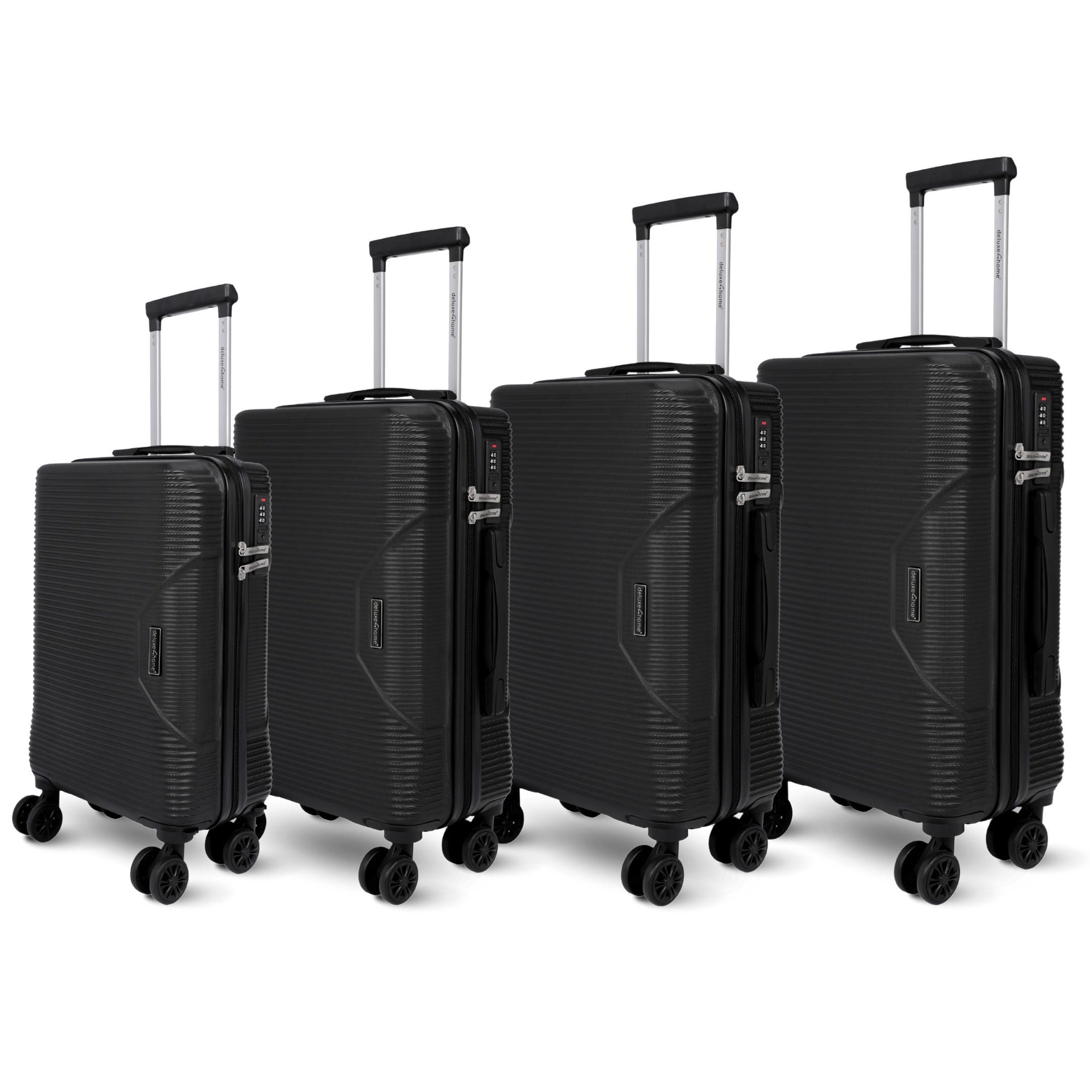 Reisekoffer 4er SetSchwarz