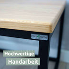 3er-Set Couchtisch aus Eiche