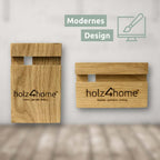 Holz-Handyhalterung Handyhalter aus Eichenholz  stabil & stilvoll