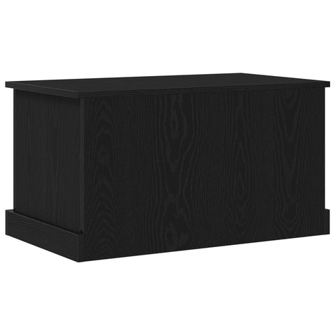 Aufbewahrungsbox Schwarzes Eichenholz 70x40x38 cm Ingenieurholz
