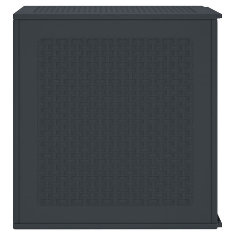 Garten Aufbewahrungsbox Anthrazit 55x53x57 cm PP