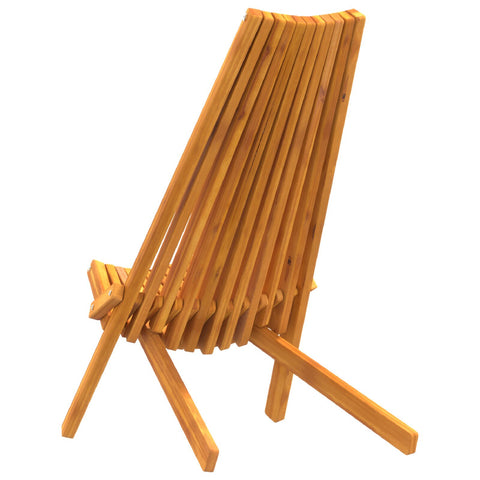 Klappgartenstühle 2 Stück aus Akazienholz