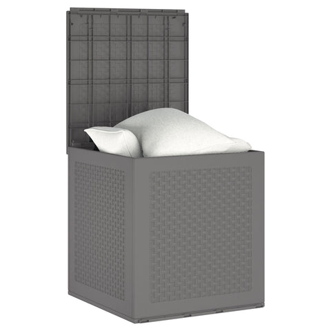 Garten Aufbewahrungsbox Hellgrau 55x53x57 cm PP