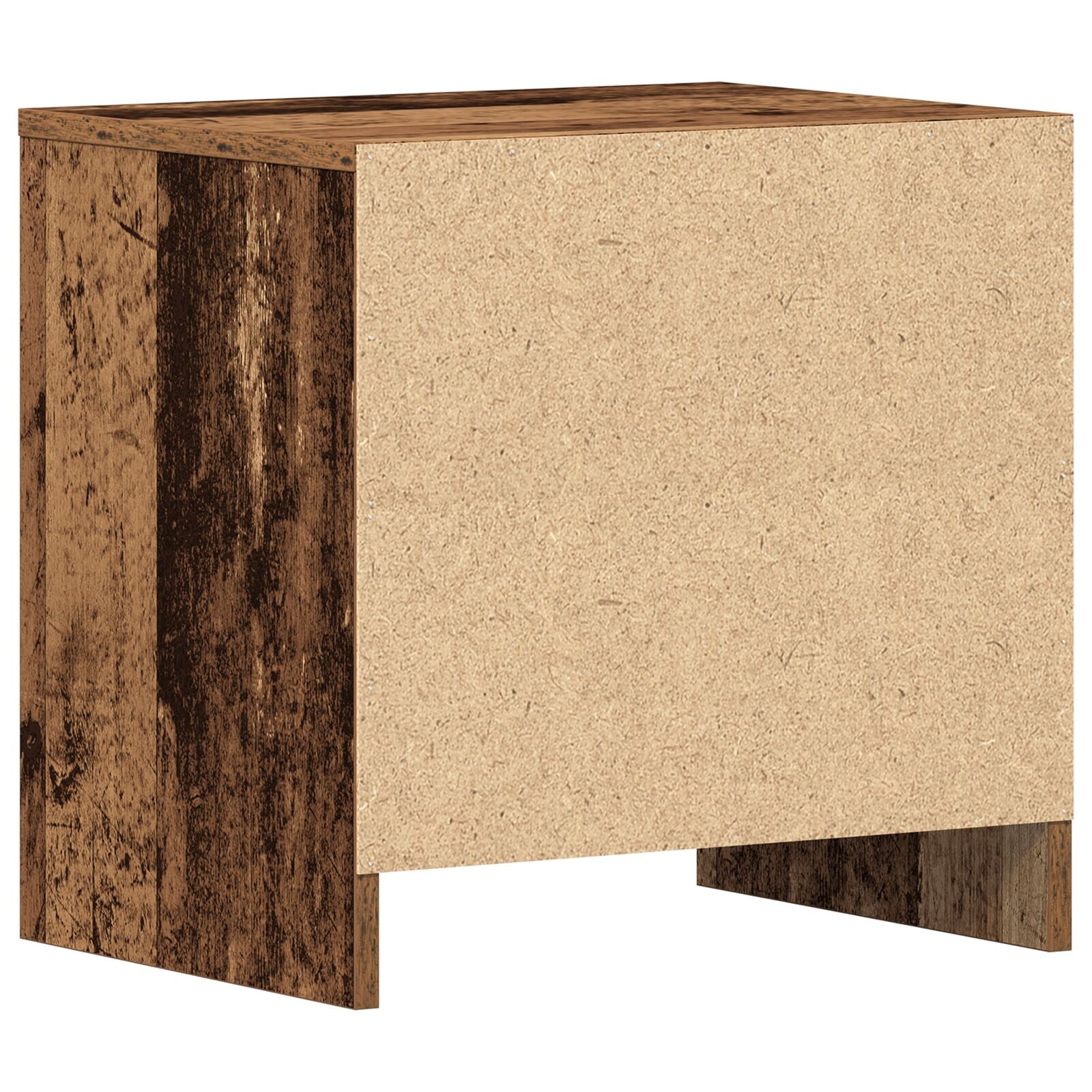 Nachttisch Alte Holzoptik 45x34x44,5 cm Holzwerkstoff