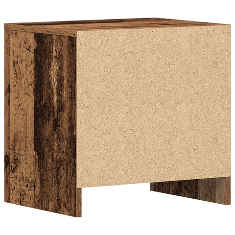 Nachttisch Alte Holzoptik 45x34x44,5 cm Holzwerkstoff