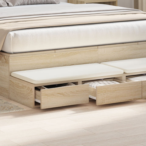 Nachttisch Sonoma-Eiche Holzwerkstoff 150 x 36,5 x 16,5 cm