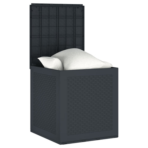 Garten Aufbewahrungsbox Anthrazit 55x53x57 cm PP