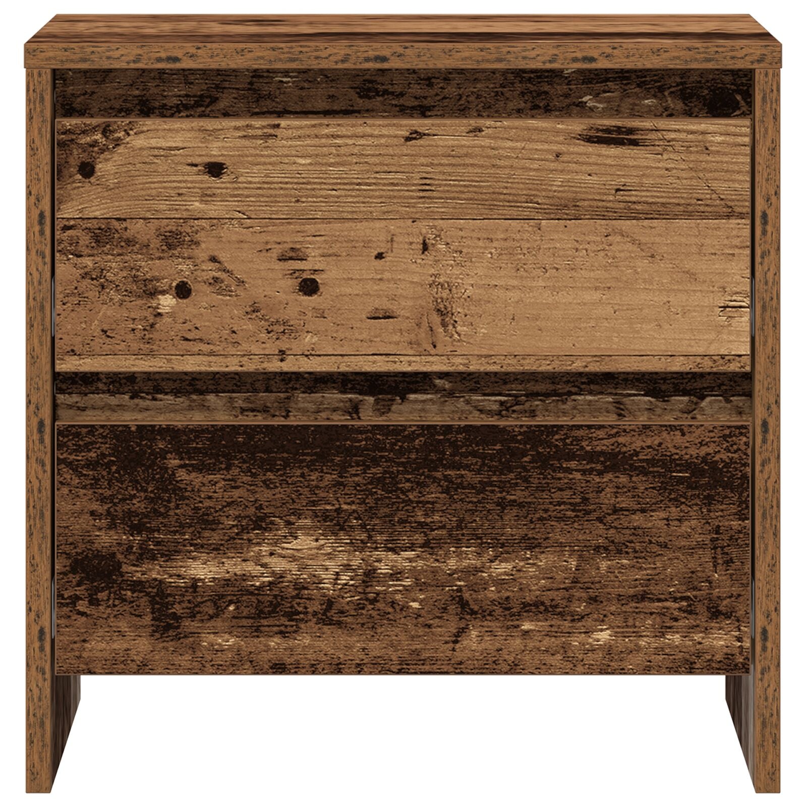Nachttisch Alte Holzoptik 45x34x44,5 cm Holzwerkstoff