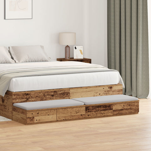 Nachttisch Altes Holz Holz 150 x 36,5 x 16,5 cm