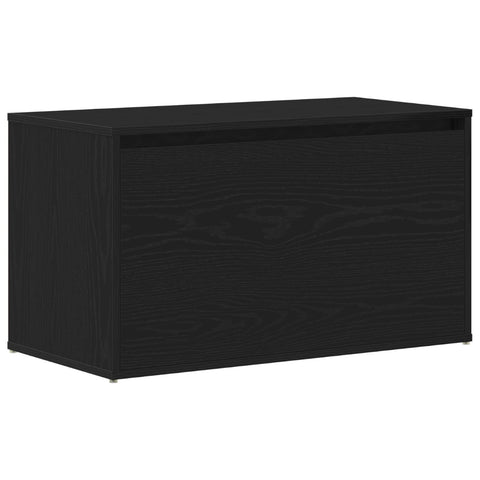 Bank Schwarz Eiche 80x40x45 cm aus Spanplatte