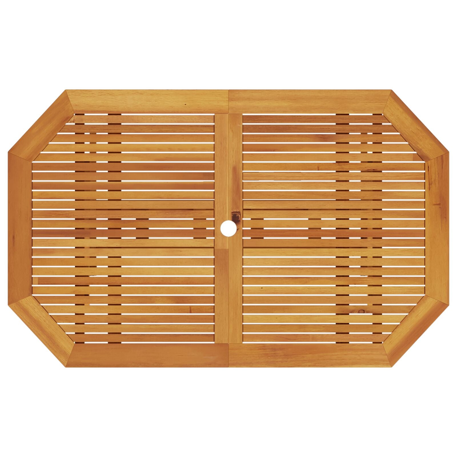 5-teiliges Garten-Diningset aus solidem Akazienholz