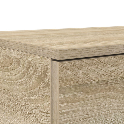 Bett Schubladen Sonoma Eiche 120x36.5x16.5 cm Holzwerkstoff