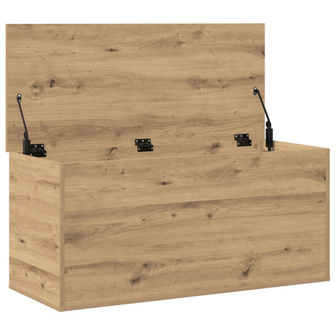 Aufbewahrungsbox mit Deckel Artisan Eiche 100x42x46 cm Ingenieure Holz