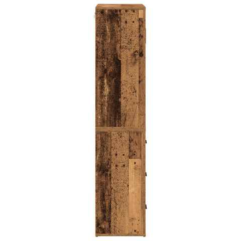Highboard aus Altholz 80x33x150 cm