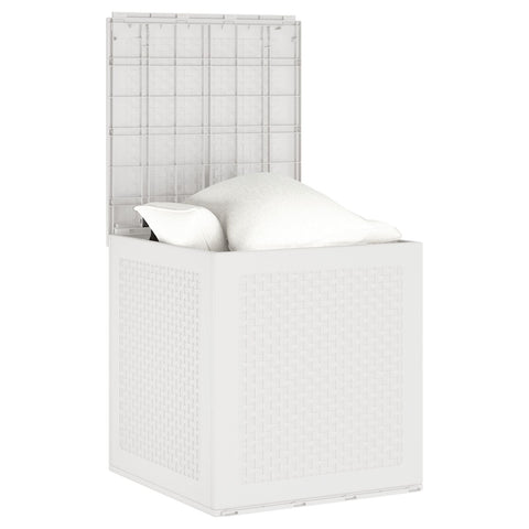 Garten Aufbewahrungsbox Weiß 55x53x57 cm PP