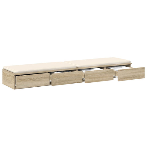 Nachttisch Sonoma Eiche Holzwerkstoff 140 x 36,5 x 16,5 cm