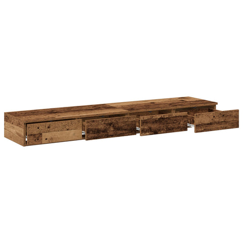 Nachttisch Altes Holz Holz 150 x 36,5 x 16,5 cm