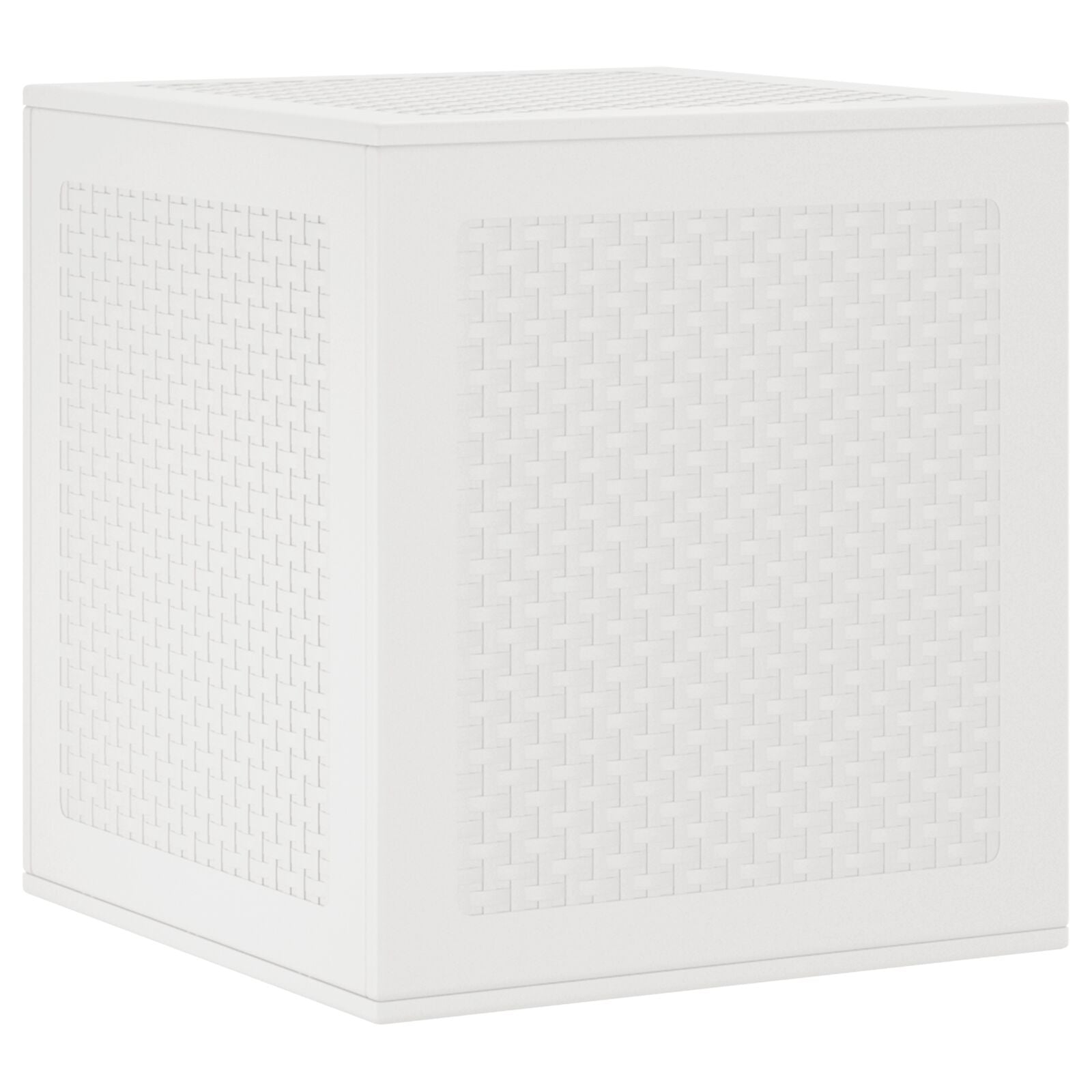 Garten Aufbewahrungsbox Weiß 55x53x57 cm PP