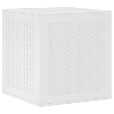 Garten Aufbewahrungsbox Weiß 55x53x57 cm PP