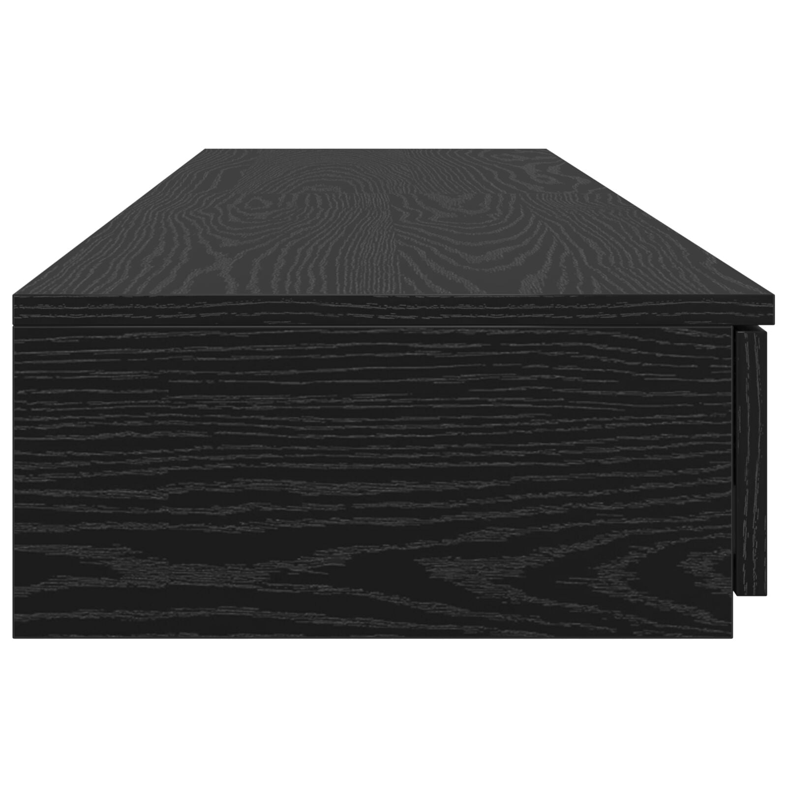Nachttisch Schwarze Eiche Holzwerkstoff 160 x 36,5 x 16,5 cm