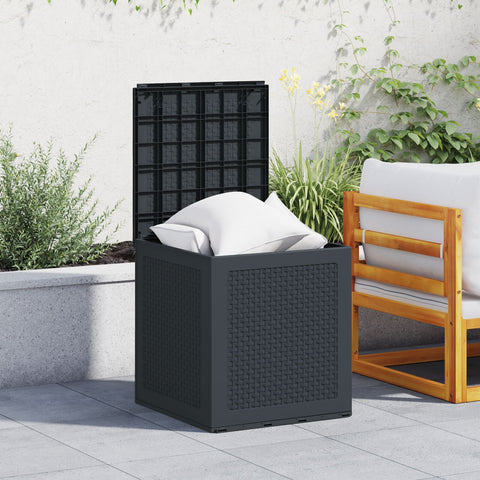 Garten Aufbewahrungsbox Anthrazit 55x53x57 cm PP