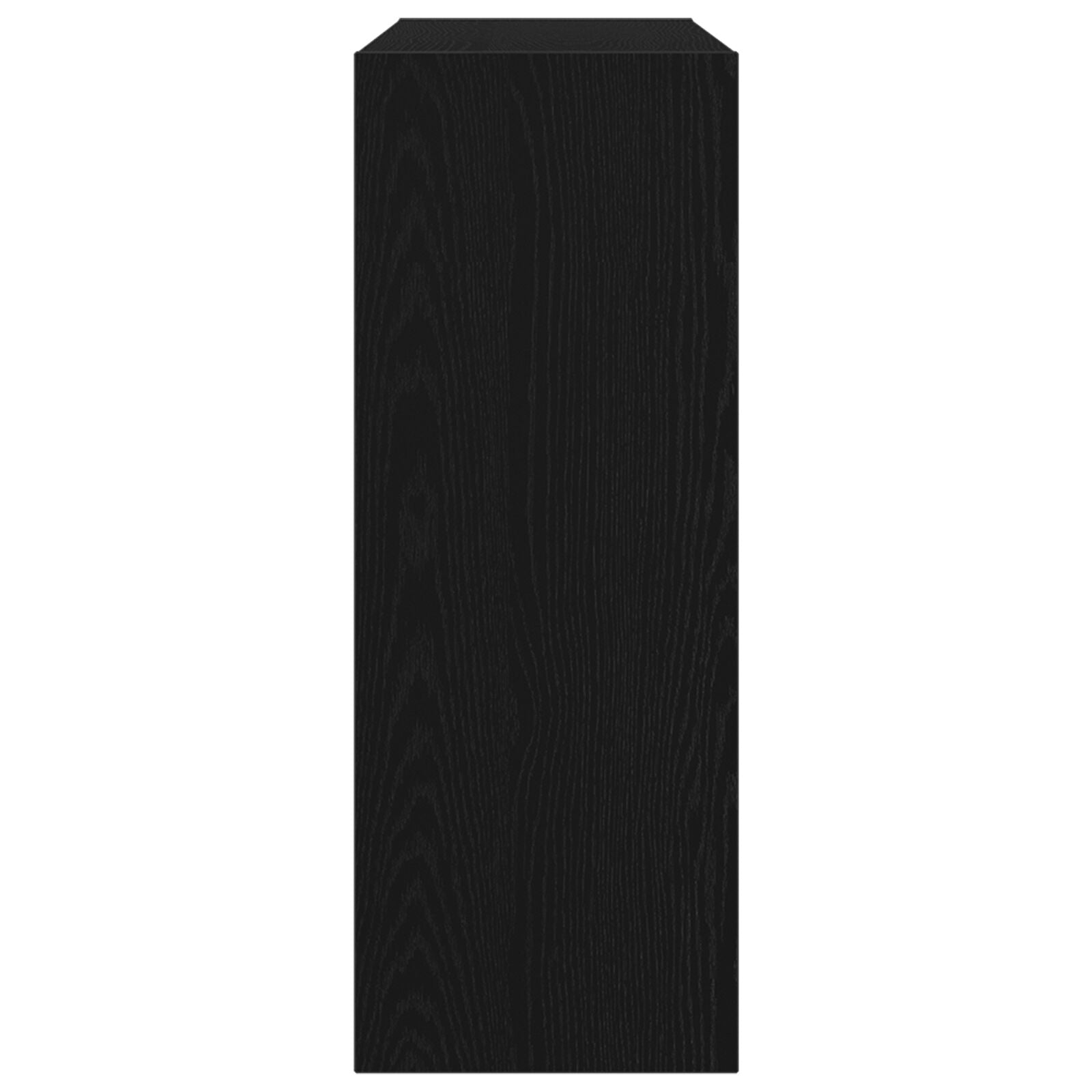 Konsolentisch Schwarz Eiche 105x30x80 cm