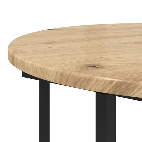 Beistelltisch 2er Set Artisan Eiche, Holz und Metall
