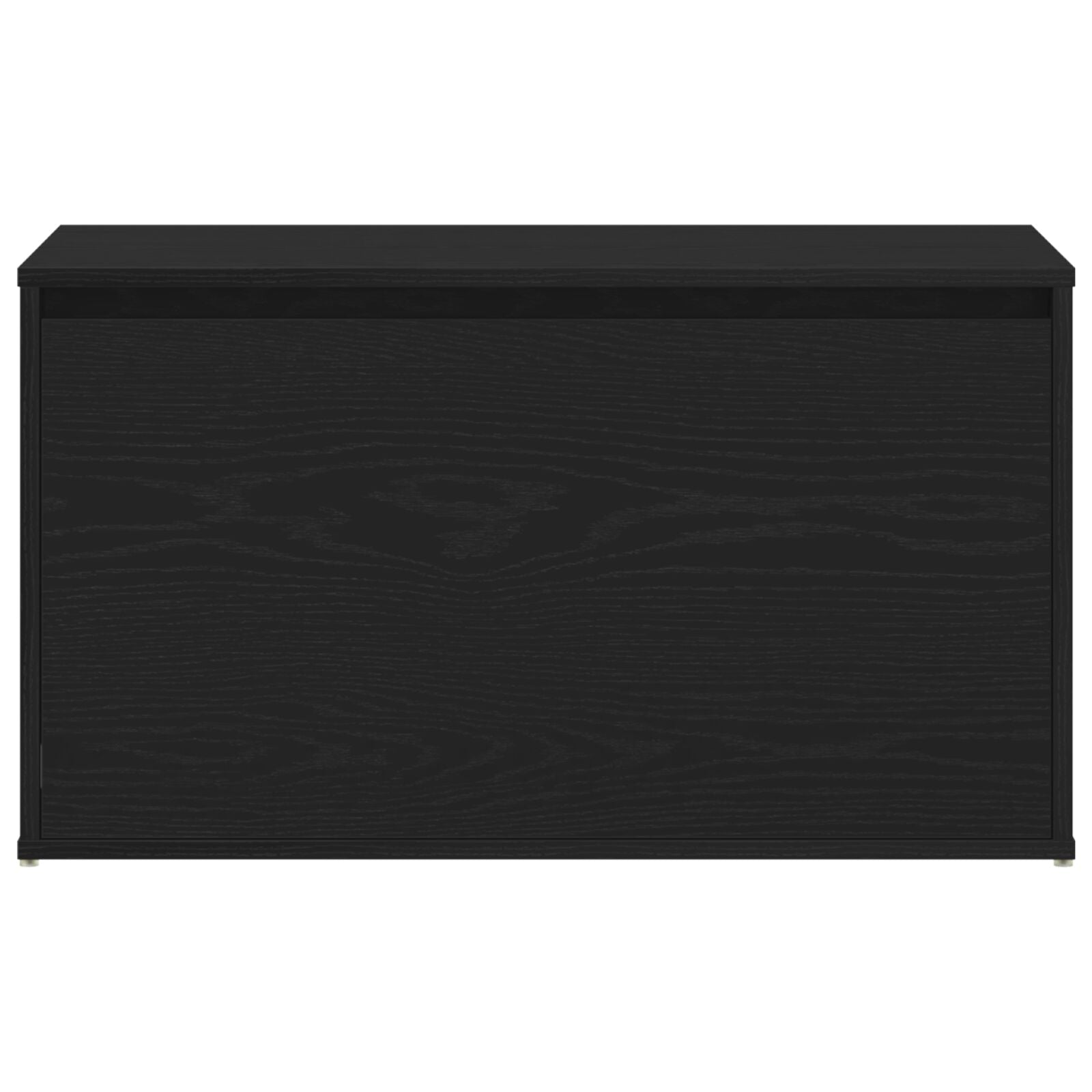 Bank Schwarz Eiche 80x40x45 cm aus Spanplatte