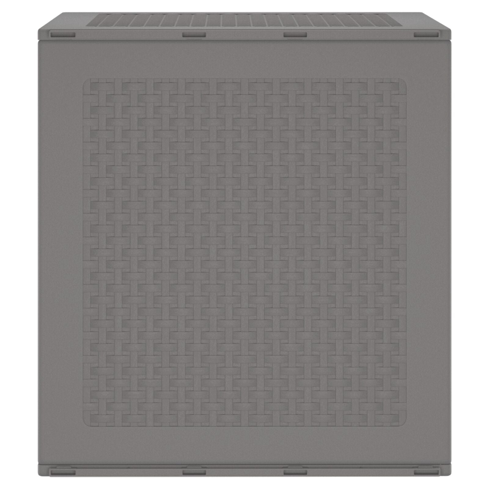 Garten Aufbewahrungsbox Hellgrau 55x53x57 cm PP