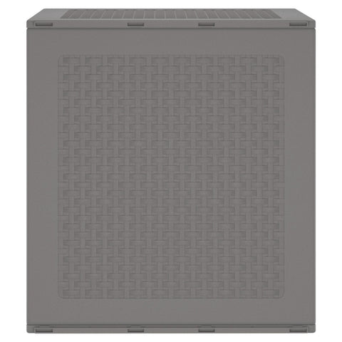 Garten Aufbewahrungsbox Hellgrau 55x53x57 cm PP