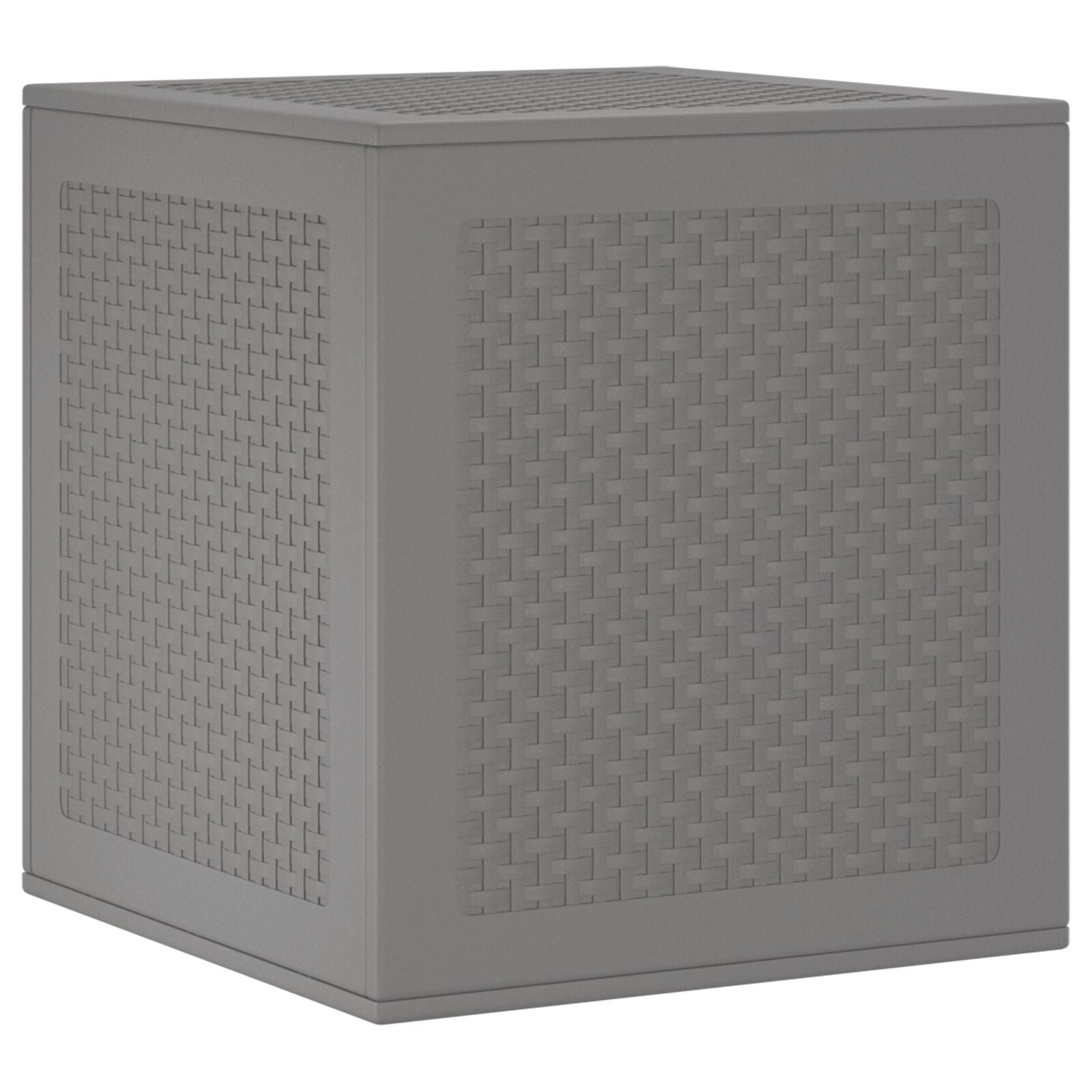 Garten Aufbewahrungsbox Hellgrau 55x53x57 cm PP