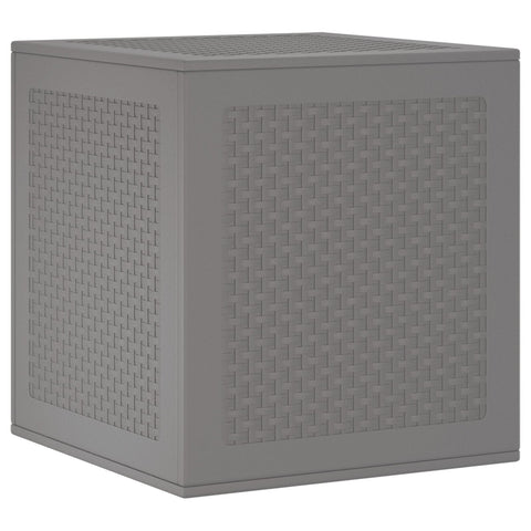 Garten Aufbewahrungsbox Hellgrau 55x53x57 cm PP
