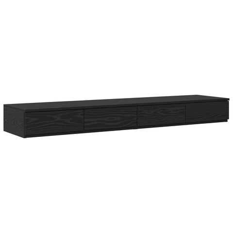 Nachttisch Schwarze Eiche Holzwerkstoff 160 x 36,5 x 16,5 cm