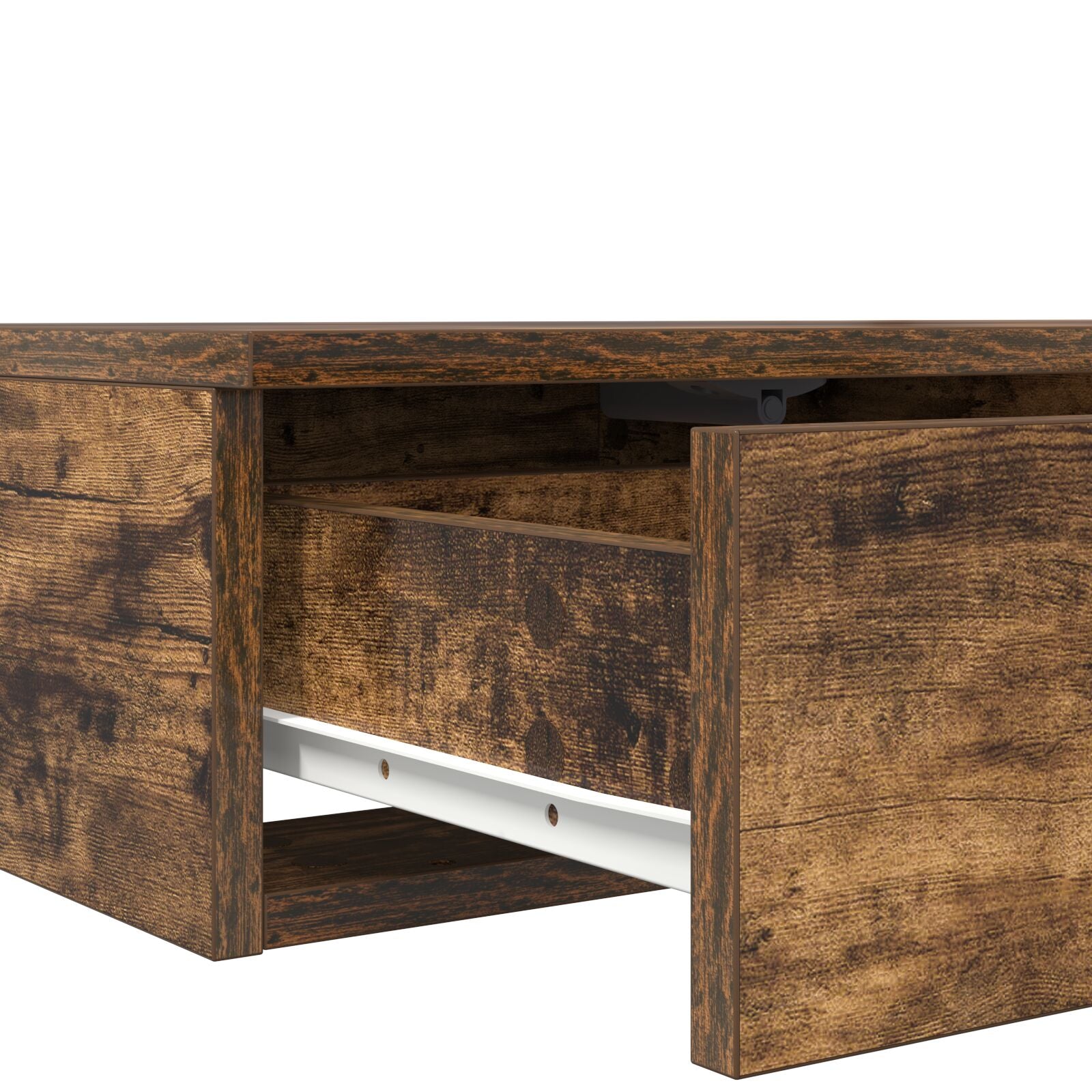 Nachttisch Geräucherte Eiche Holzwerkstoff 160 x 36,5 x 16,5 cm