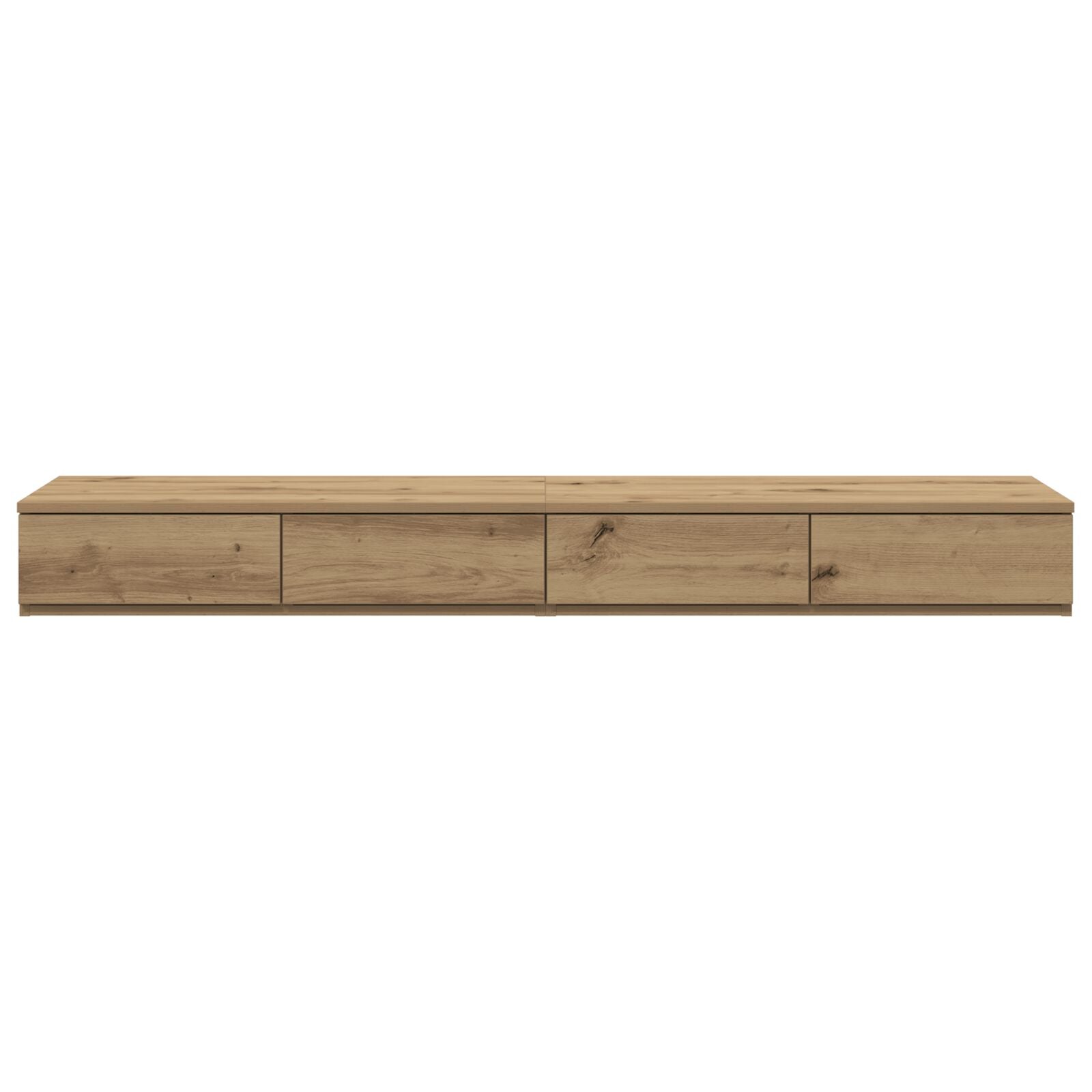 Nachttisch Artisan Eiche Holz 150 x 36.5 x 16.5 cm Minimalistisch