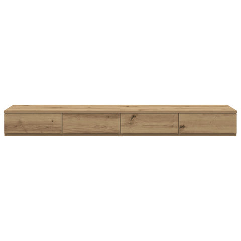 Nachttisch Artisan Eiche Holz 150 x 36.5 x 16.5 cm Minimalistisch