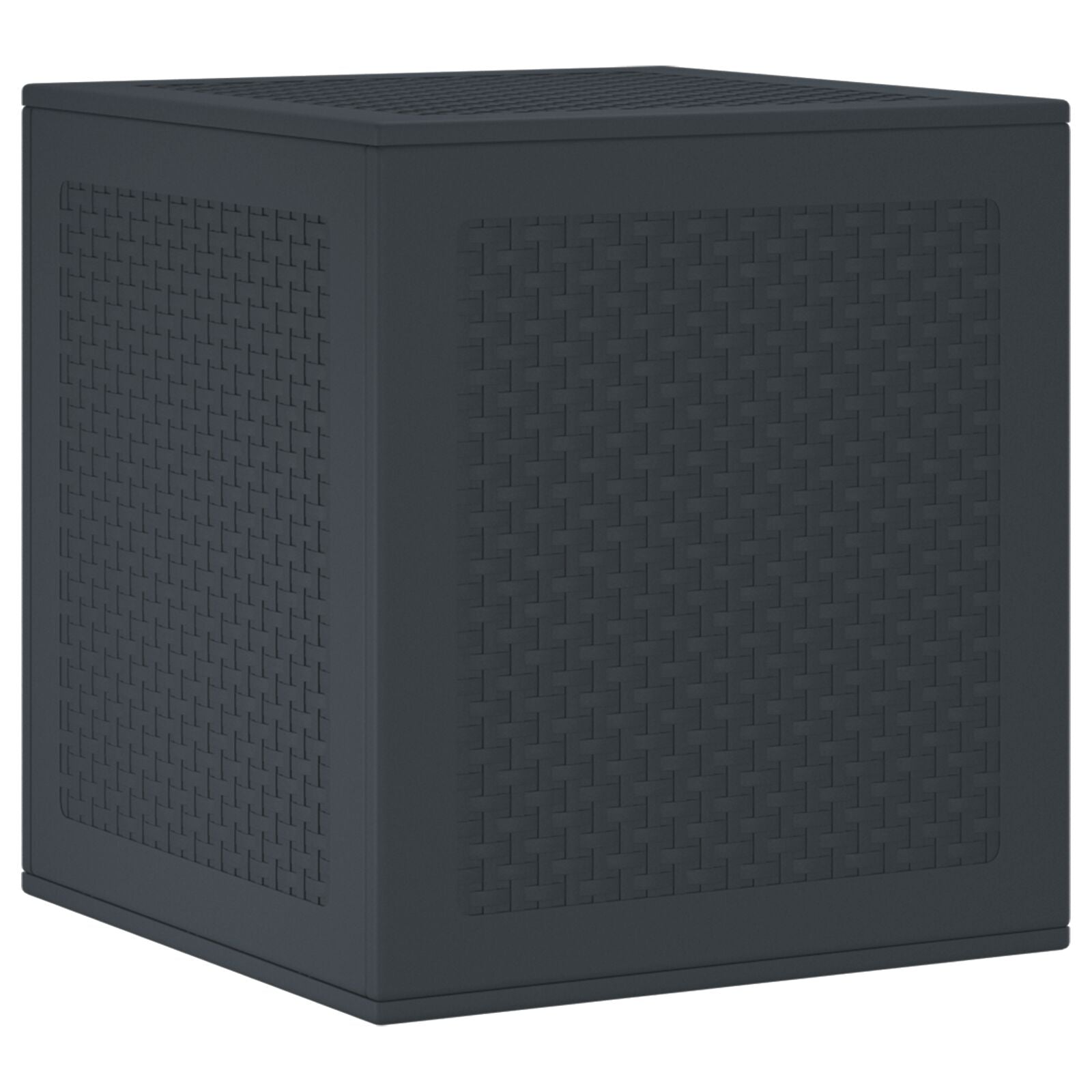 Garten Aufbewahrungsbox Anthrazit 55x53x57 cm PP