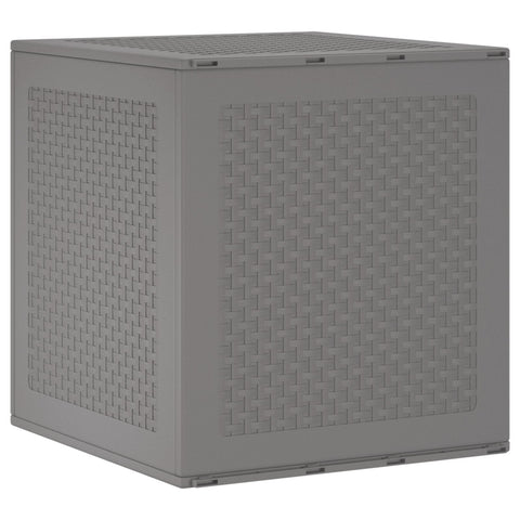 Garten Aufbewahrungsbox Hellgrau 55x53x57 cm PP