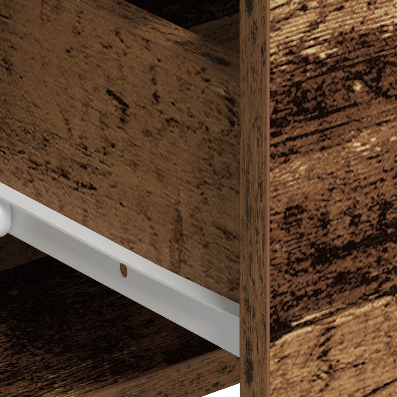 Highboard aus Altholz 80x33x150 cm