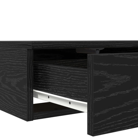 Nachttisch Schwarze Eiche Holzwerkstoff 160 x 36,5 x 16,5 cm
