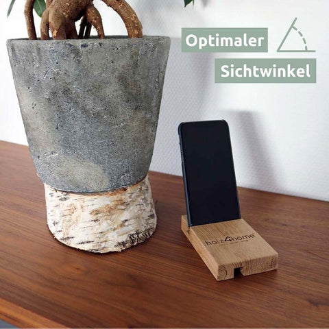 Handyhalter aus Holz