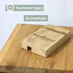 Smartphonehalter Handyhalter aus Eichenholz  stabil & stilvoll