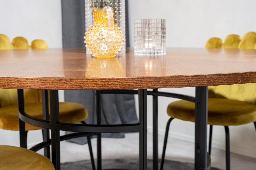 gr19323__12 Copenhagen Round Dining Set Rundes Essgruppen Set