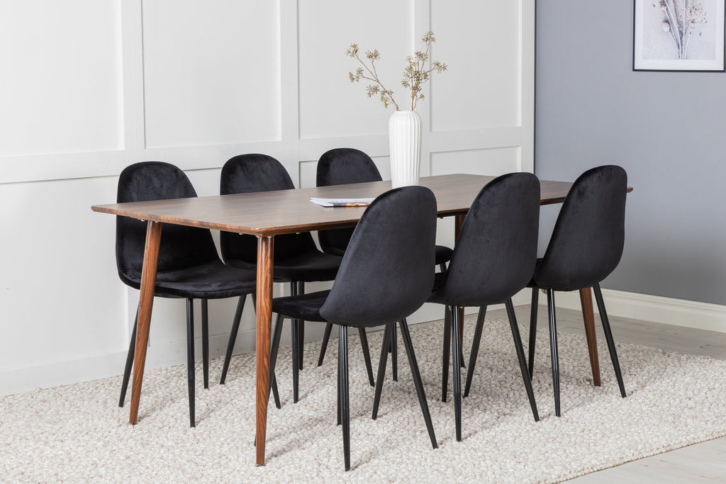 gr19832__11 Polar Rechteckiger Essensset Rechteckiges Essgruppen Set